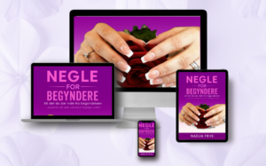 Negle for Begyndere e bog vist på computer, tablet og mobil